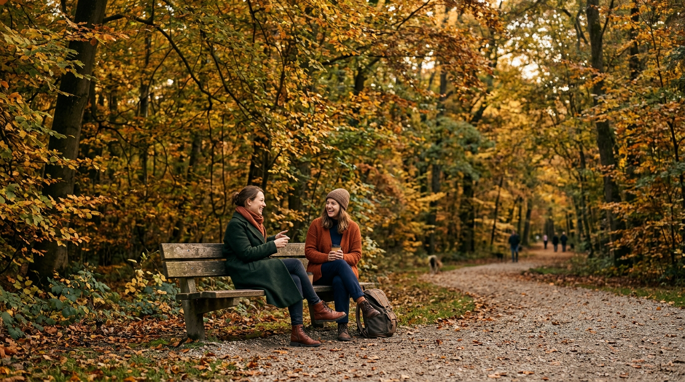Bonusmama und Bonuskind sitzen sich aufmerksam gegenüber beim Gespräch