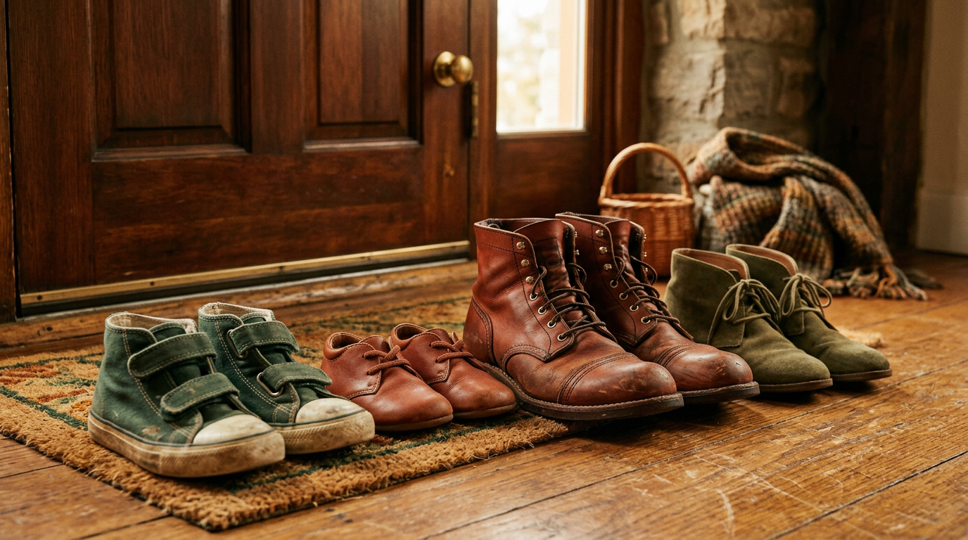 Kinderzimmer mit bunten Aufbewahrungsboxen und Spielsachen