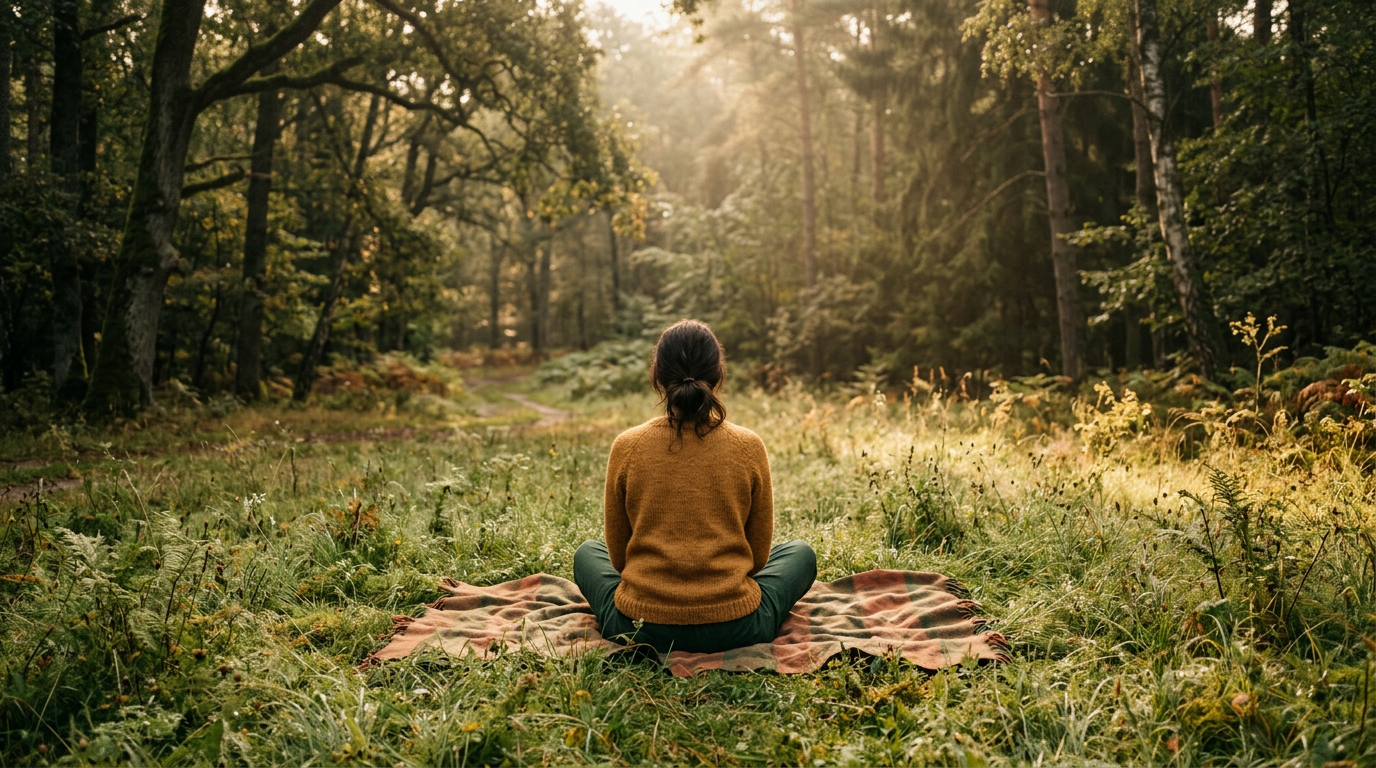 Bonusmama sitzt nachdenklich am Fenster mit Schuldgefühlen
