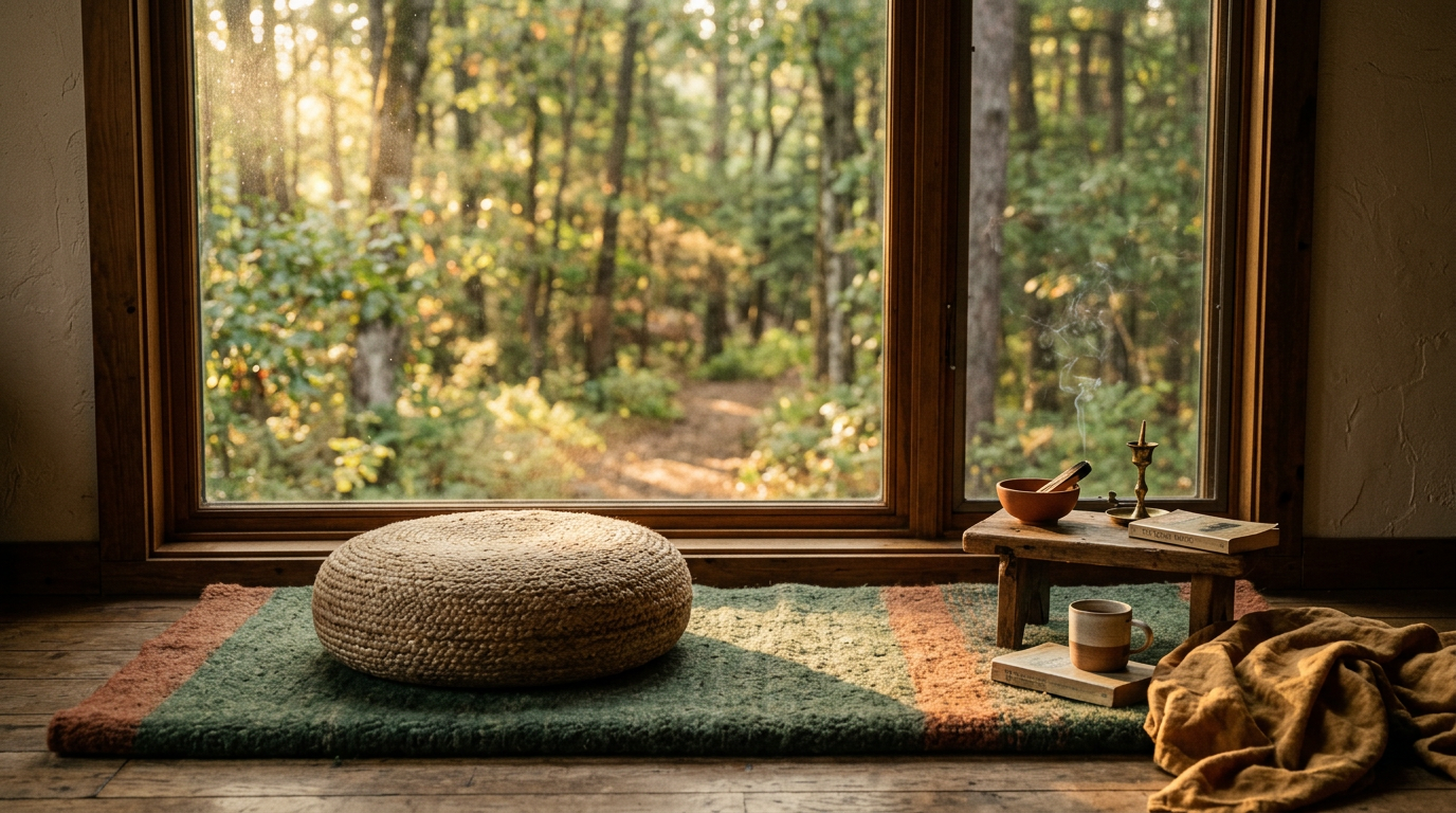 Frau schreibt in ein Journal und arbeitet an ihren Überzeugungen