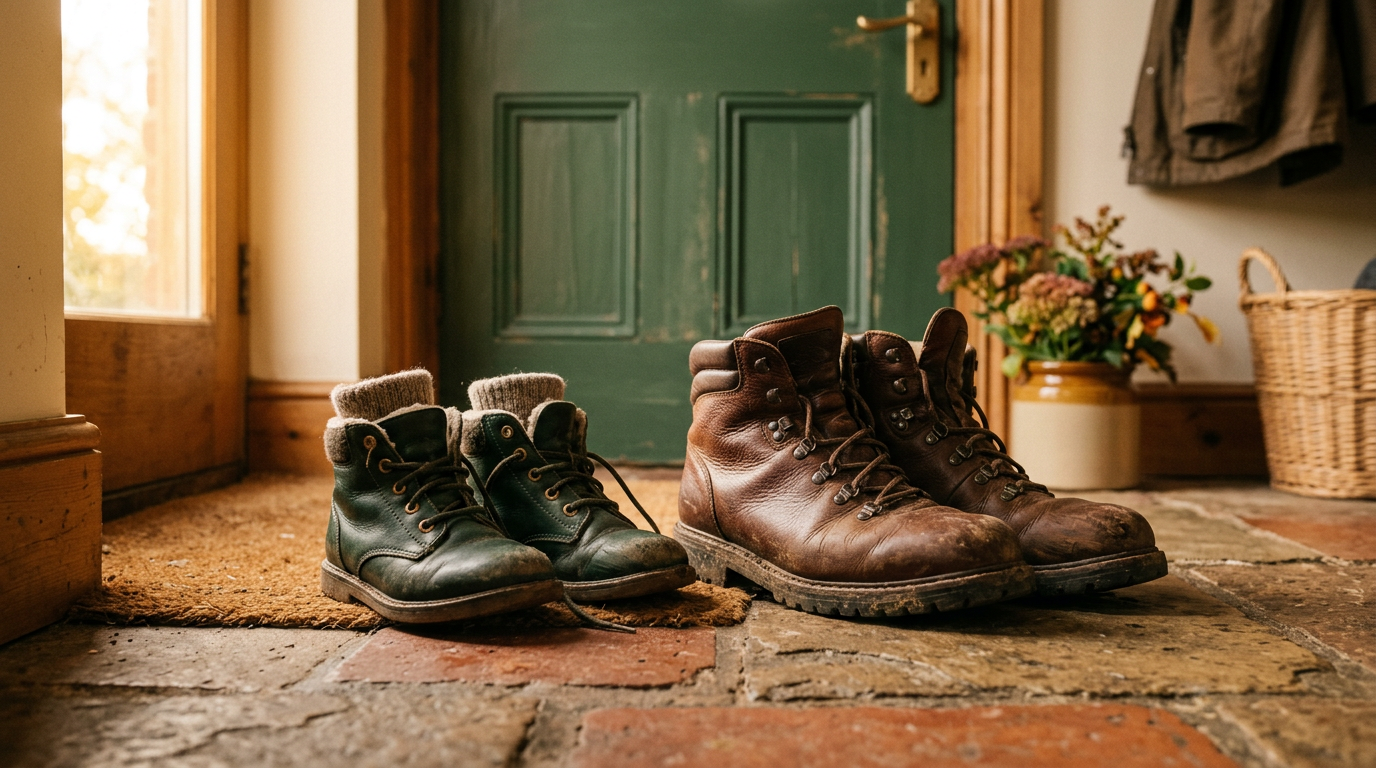 Paar sitzt zusammen auf dem Sofa und spricht offen über Bedürfnisse in der Patchworkfamilie