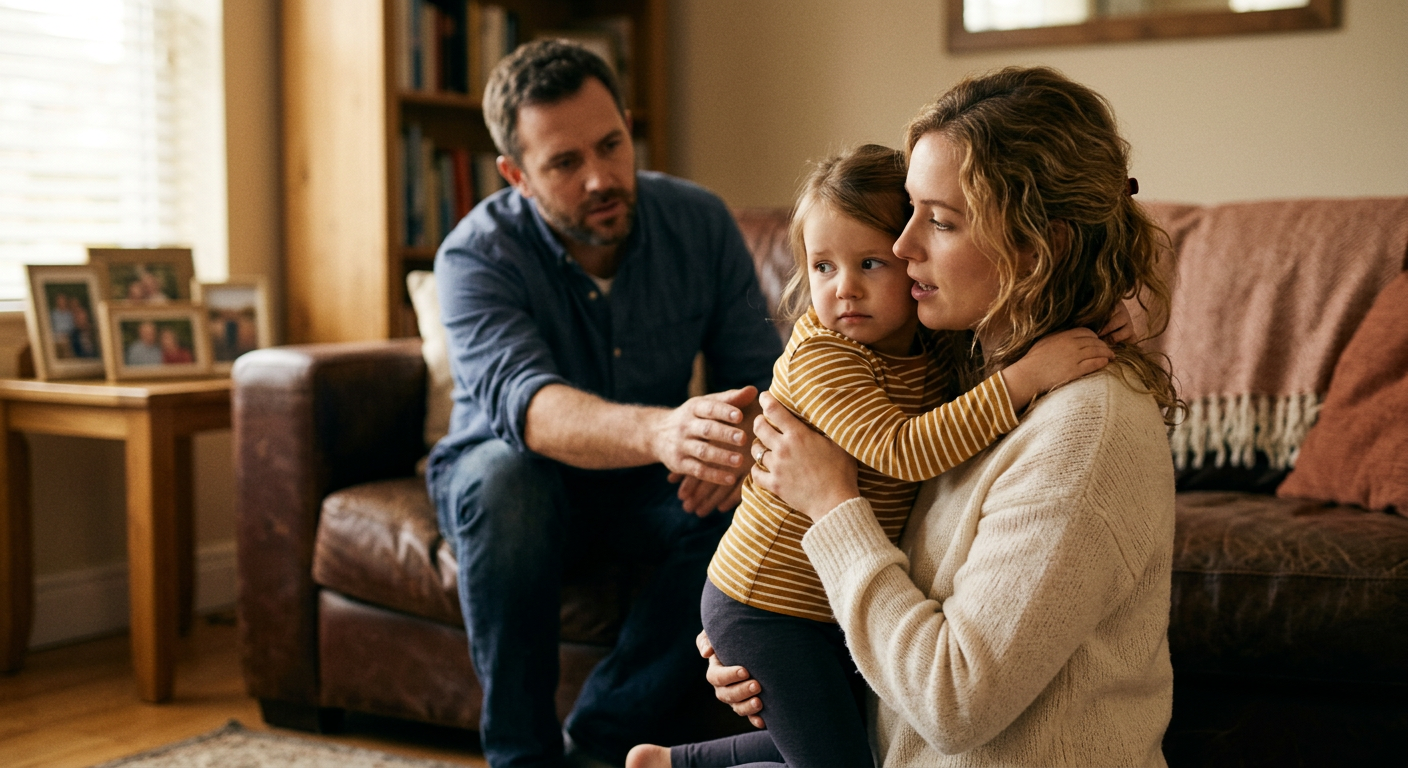 Dein Kind lehnt deinen neuen Partner ab? 3 Fehler, die fast jede Mama macht