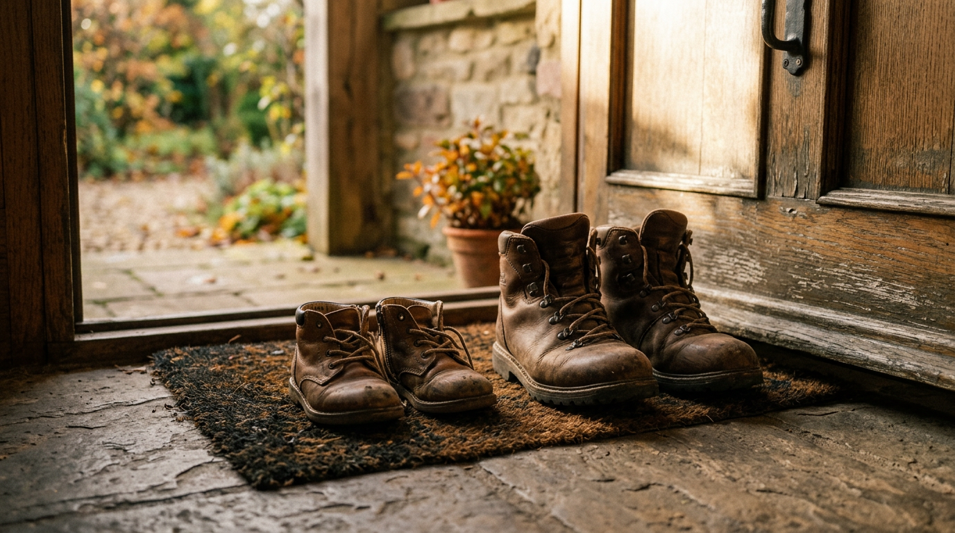 Wenn das Bonuskind im Elternbett schläft - nachdenkliche Szene im warmen Licht