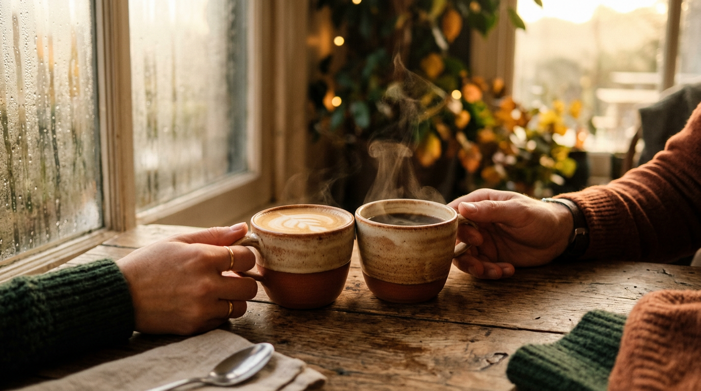 Nachdenkliche Frau blickt aus dem Fenster — der Wunsch nach Veränderung als Bonusmama