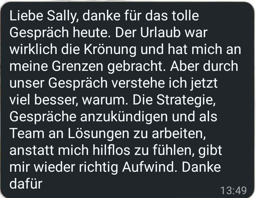 Kundenfeedback von einer Bonusmama 12