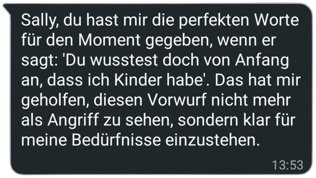 Kundenfeedback von einer Bonusmama 2